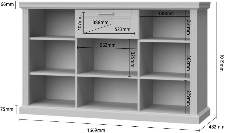 Μπουφές Tahoma 3D1S - Image 4