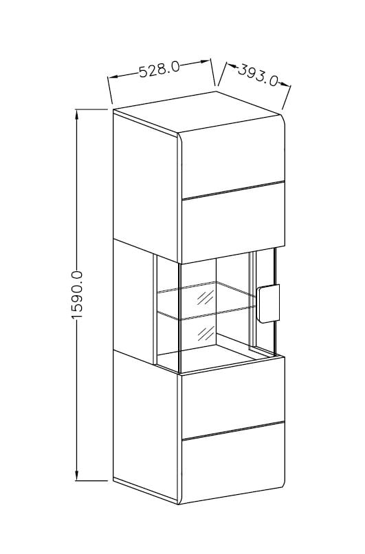 Κρεμαστή βιτρίνα Toldo 7 - Image 3