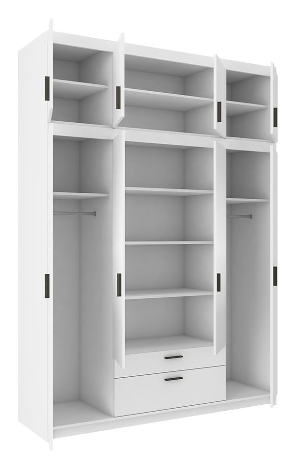 Ντουλάπα τετράφυλλη Elena 4D Plus - Image 4