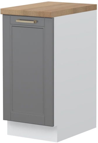 Επιδαπέδιο ντουλάπι Tahoma R-40-1K-Γραφίτης