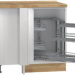 Επιδαπέδιο γωνιακό ντουλάπι Hudson R-UG-1KMC