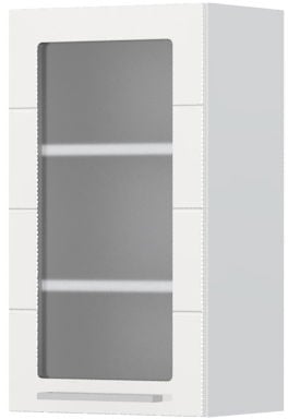 Ντουλάπι κρεμαστό Hudson V7-40-1KS με βιτρίνα - Image 2