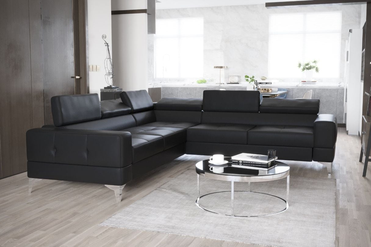 Γωνιακός καναπές Soreko Max Eco LTHR - Image 2