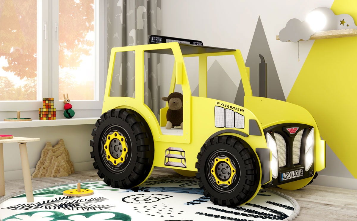 Κρεβάτι παιδικό Tractor-Kitrino - Image 2