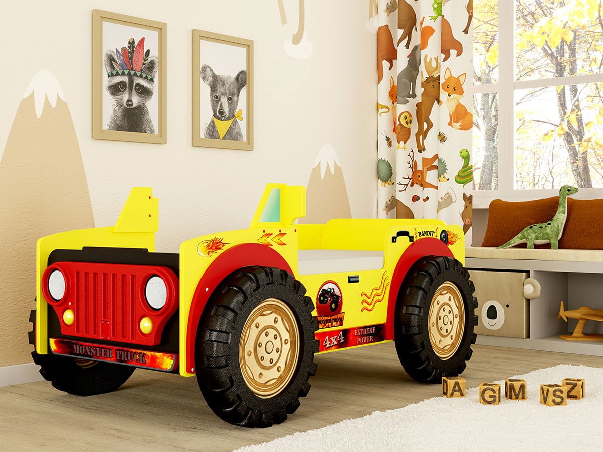 Κρεβάτι παιδικό Monster Truck - Image 4
