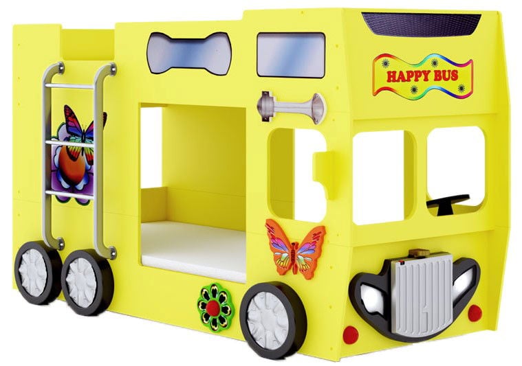 Κρεβάτι παιδικό Happy Bus-Kitrino