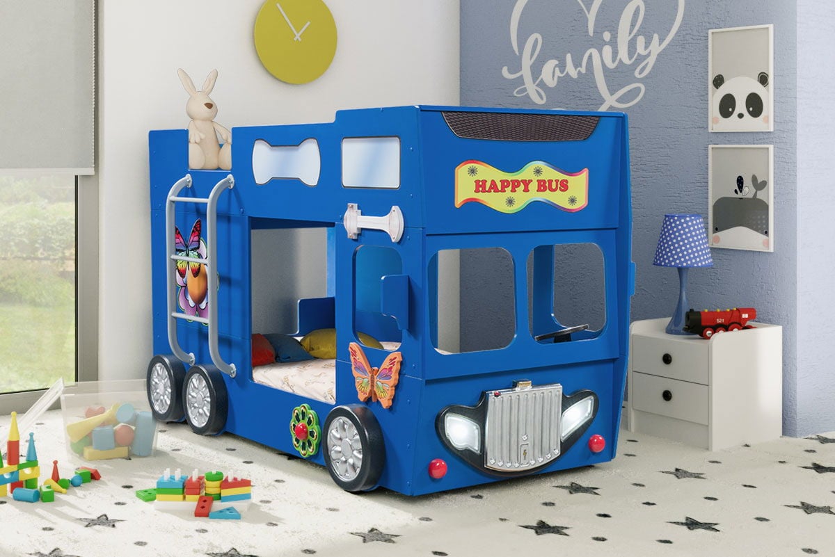 Κρεβάτι παιδικό Happy Bus-Mple - Image 3
