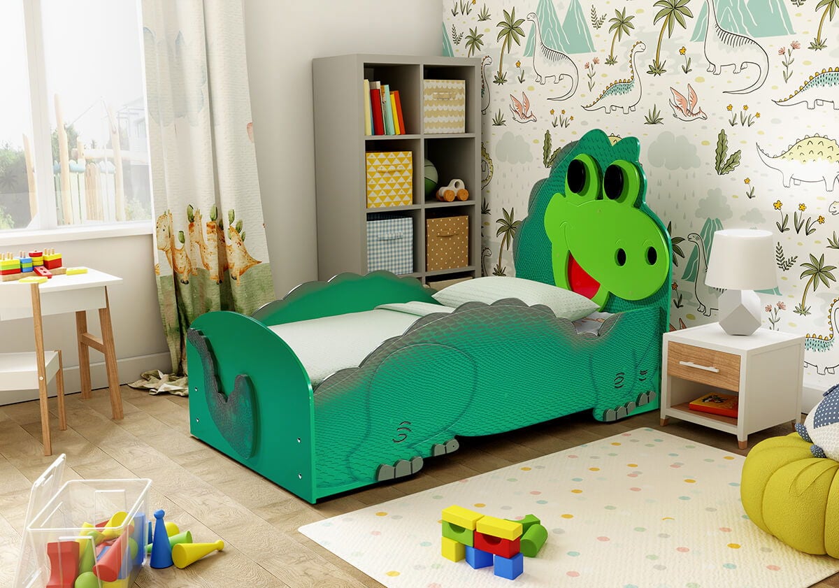 Κρεβάτι παιδικό Dino-90 x 200 - Image 2