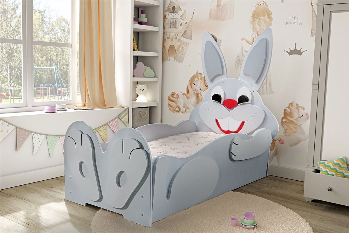 Κρεβάτι παιδικό Rabbit-90 x 200 - Image 2