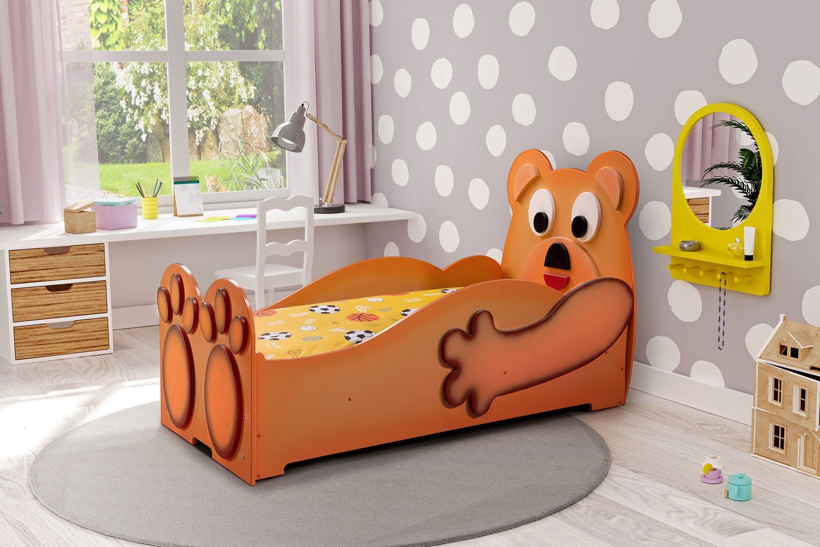 Κρεβάτι παιδικό Teddy Bear-80 x 160 - Image 2