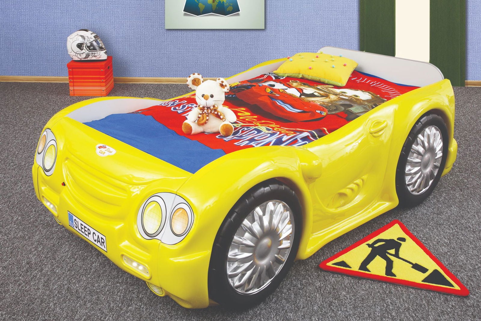 Κρεβάτι παιδικό Sleep car-Kitrino - Image 3