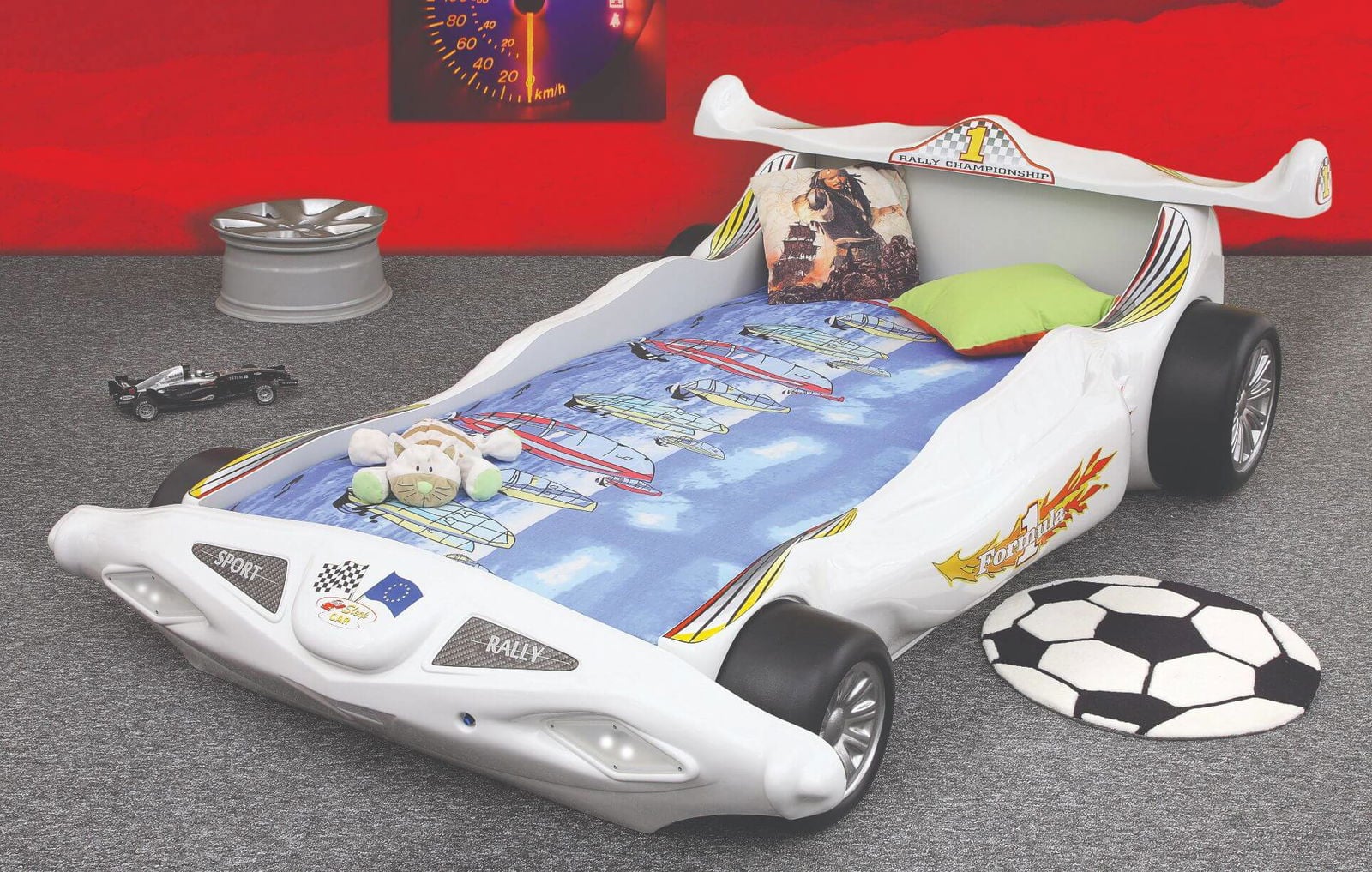 Κρεβάτι παιδικό Formula R1-Leuko - Image 2