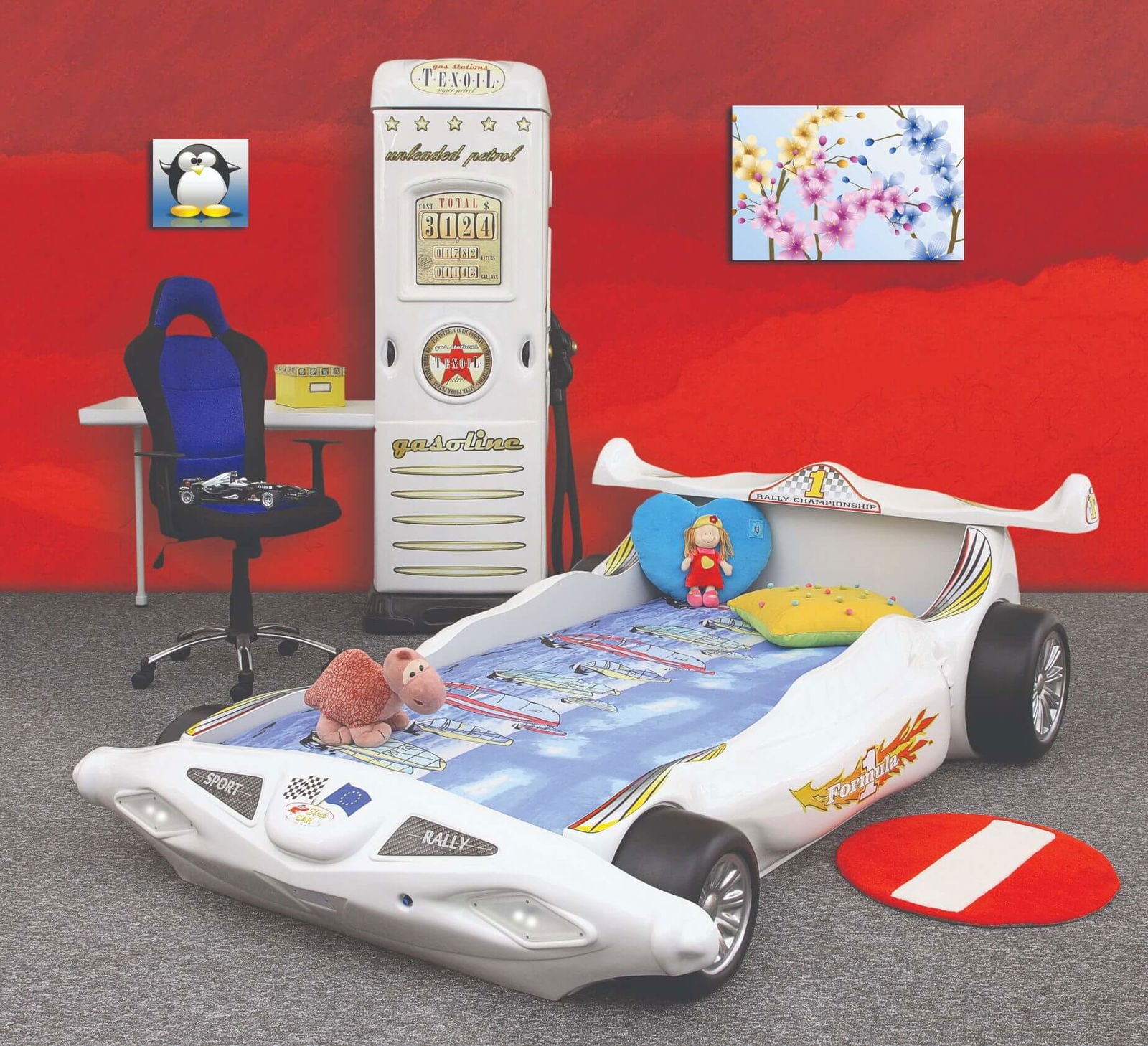 Κρεβάτι παιδικό Formula R1-Leuko - Image 3