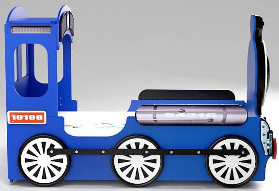 Κρεβάτι παιδικό Lokomotive-Mple - Image 3