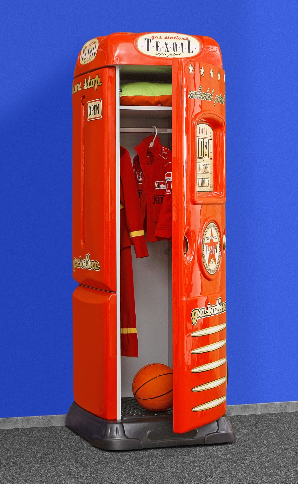 Γραφείο με ντουλάπα Gasoline-Kokkino - Image 3