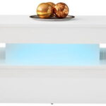 Τραπεζάκι σαλονιού Glossa 2D με LED