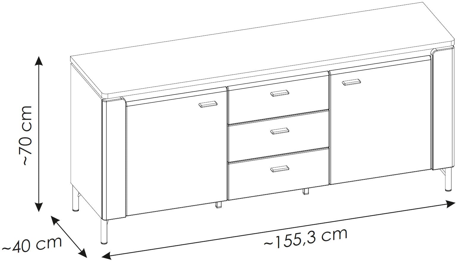 Έπιπλο τηλεόρασης Eclat I - Image 3