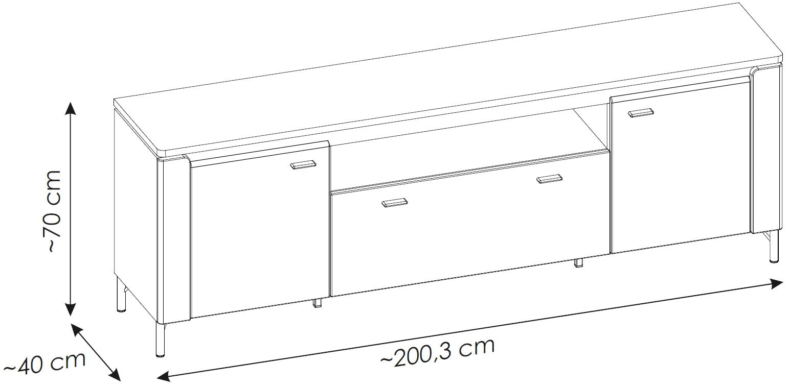 Έπιπλο τηλεόρασης Eclat II - Image 3