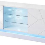 Έπιπλο τηλεόρασης Qiu με LED