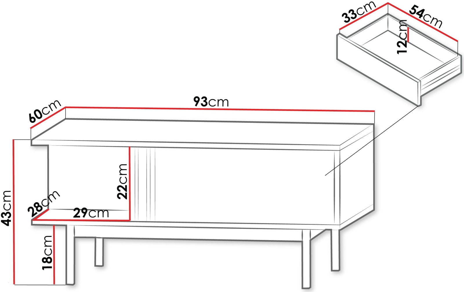 Τραπεζάκι σαλονιού Alsy Reg - Image 3