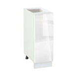 Ντουλάπι Κουζίνας επιδαπέδιο 25εκ., Νο 250 Alba Gloss, κωδ.1219922673 , Genomax