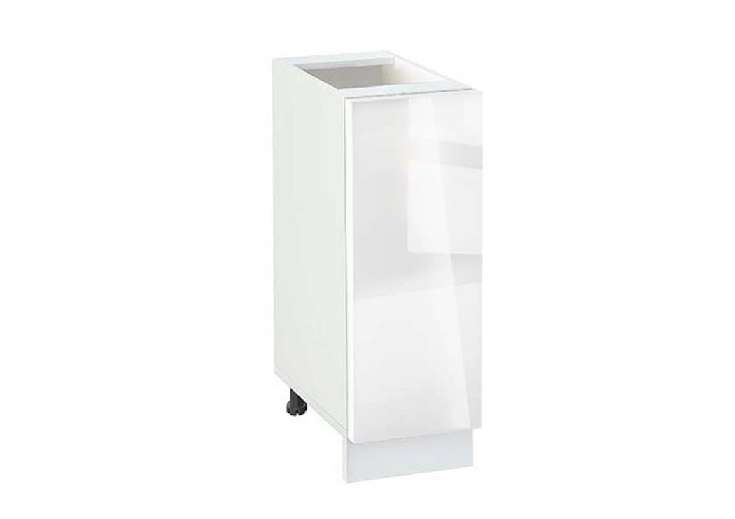 Ντουλάπι Κουζίνας επιδαπέδιο 25εκ., Νο 250 Alba Gloss, κωδ.1219922673 , Genomax
