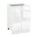 Ντουλάπι Κουζίνας επιδαπέδιο 50εκ., Νο 502 Alba Gloss, κωδ.1219922652 , Genomax
