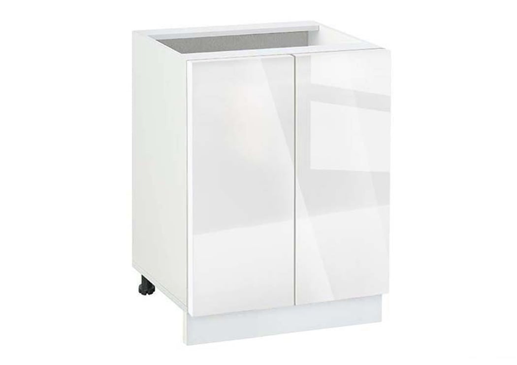 Ντουλάπι Κουζίνας επιδαπέδιο 60εκ.,Νο 602 Alba Gloss , κωδ. 1219922631, Genomax