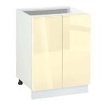Ντουλάπι Κουζίνας επιδαπέδιο 60εκ.,Νο 602 Ivory , κωδ. 1219922632, Genomax
