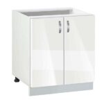 Ντουλάπι Κουζίνας επιδαπέδιο 80εκ., No 802, Genomax