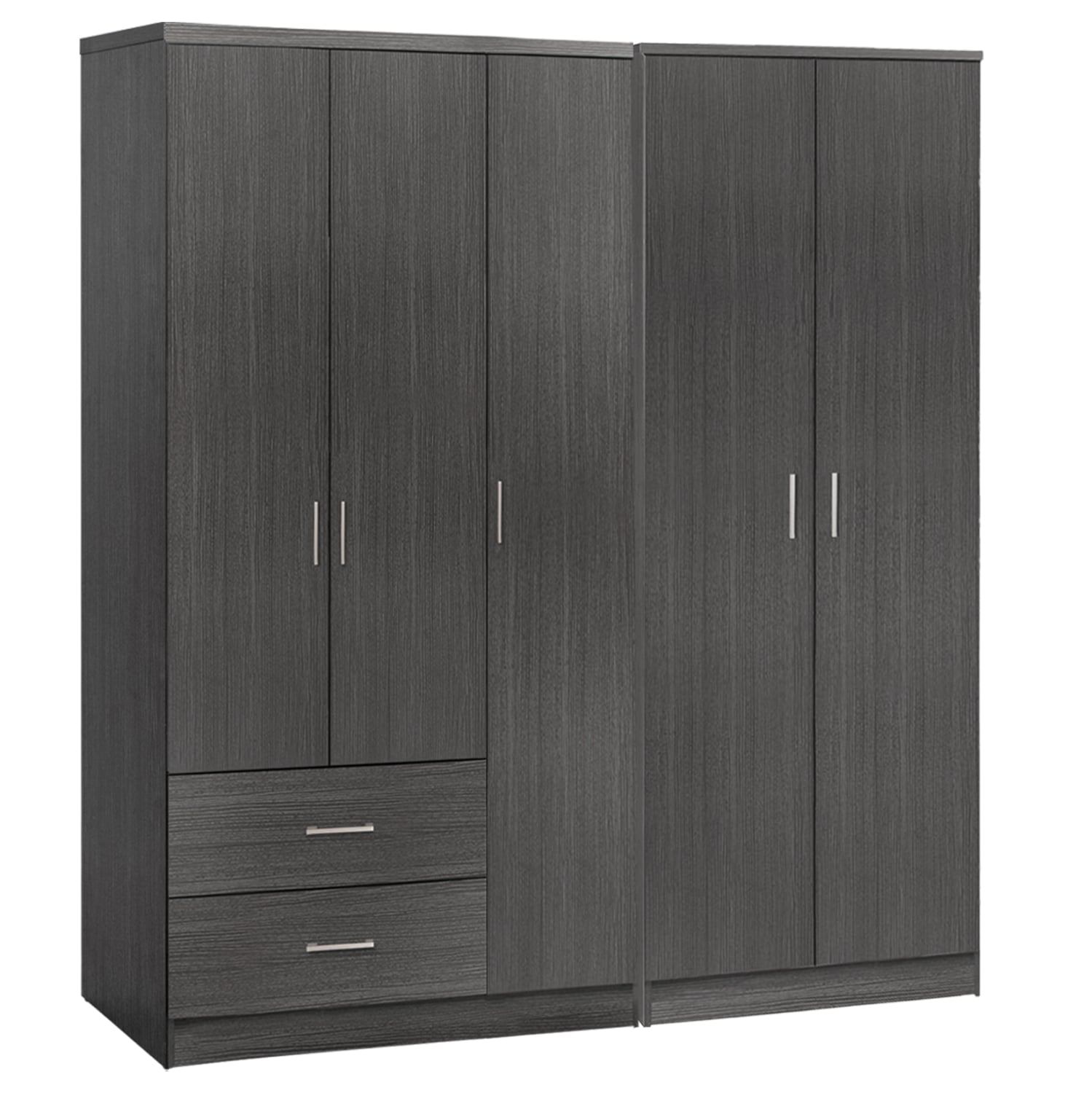 ΝΤΟΥΛΑΠΑ 5ΦΥΛΛΗ CAESAR HM21234.01 ΜΕΛΑΜΙΝΗ ΧΡΩΜΑ ZEBRANO 150x42.5x181Υεκ