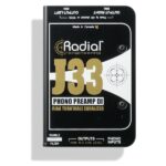 RADIAL J-33 Active DI Box Stereo and and RIAA Preamp