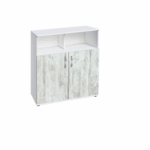 Τουαλέτα, Ava 2-1000 Λευκό με Crystal ματ, 100x90x43, Genomax