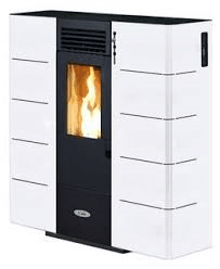 Kalor Quadra Mod 6 Σόμπα Pellet αερόθερμη 6.5kw απόδοσης 95,93%