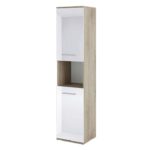 Βιβλιοθήκη με πόρτες 40x36x175.5, Modul 85, Genomax
