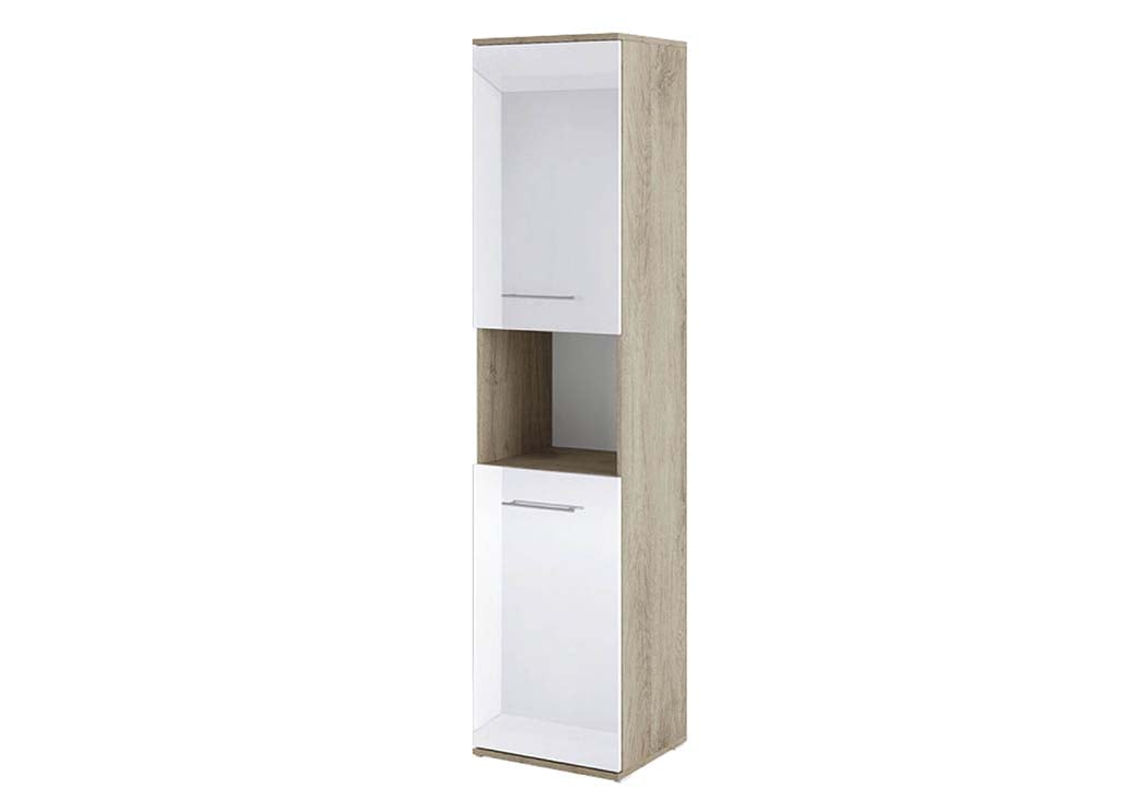 Βιβλιοθήκη με πόρτες 40x36x175.5, Modul 85, Genomax