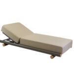 Cayenne/Taupe* Aluminum Sun-Lounger