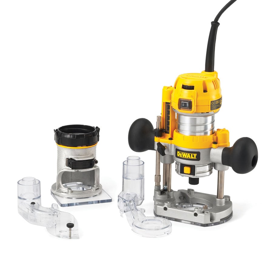DEWALT Ρούτερ βυθιζόμενο και σταθερής βάσης D26204K