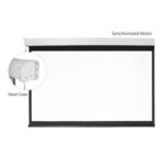 BRATECK ELECTRICAL SCREEN 162" ESAA162