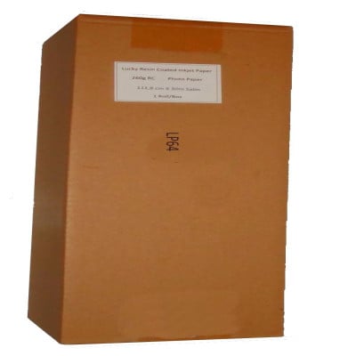 LUCKY INKJET PAPER 111,8cmx30m SATIN 190g/m2