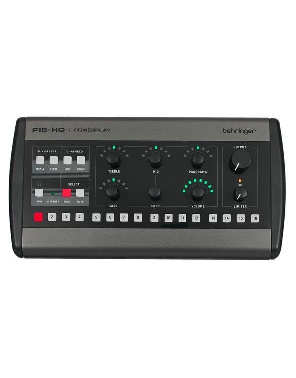 BEHRINGER P-16-HQ Ψηφιακή Κονσόλα - Monitoring Mixer