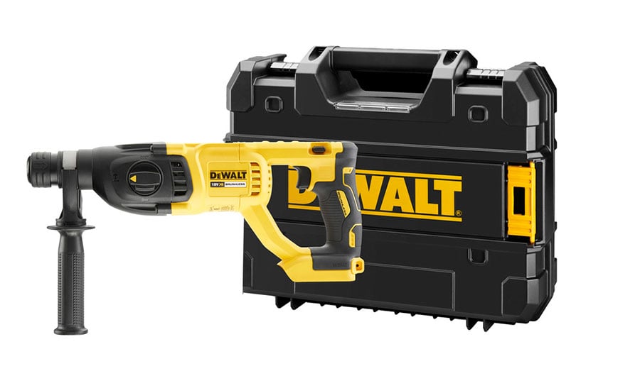DEWALT Κρουστικό πιστολέτο SDS-Plus 18V σε βαλίτσα (χωρίς μπαταρία & φορτιστή) DCH133NT