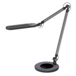ΦΩΤΙΣΤΙΚΟ ΓΡΑΦΕΙΟΥ LED FB94462.02 ΜΑΥΡΟ-ΓΚΡΙ ABS 57,4x51,1Υεκ.