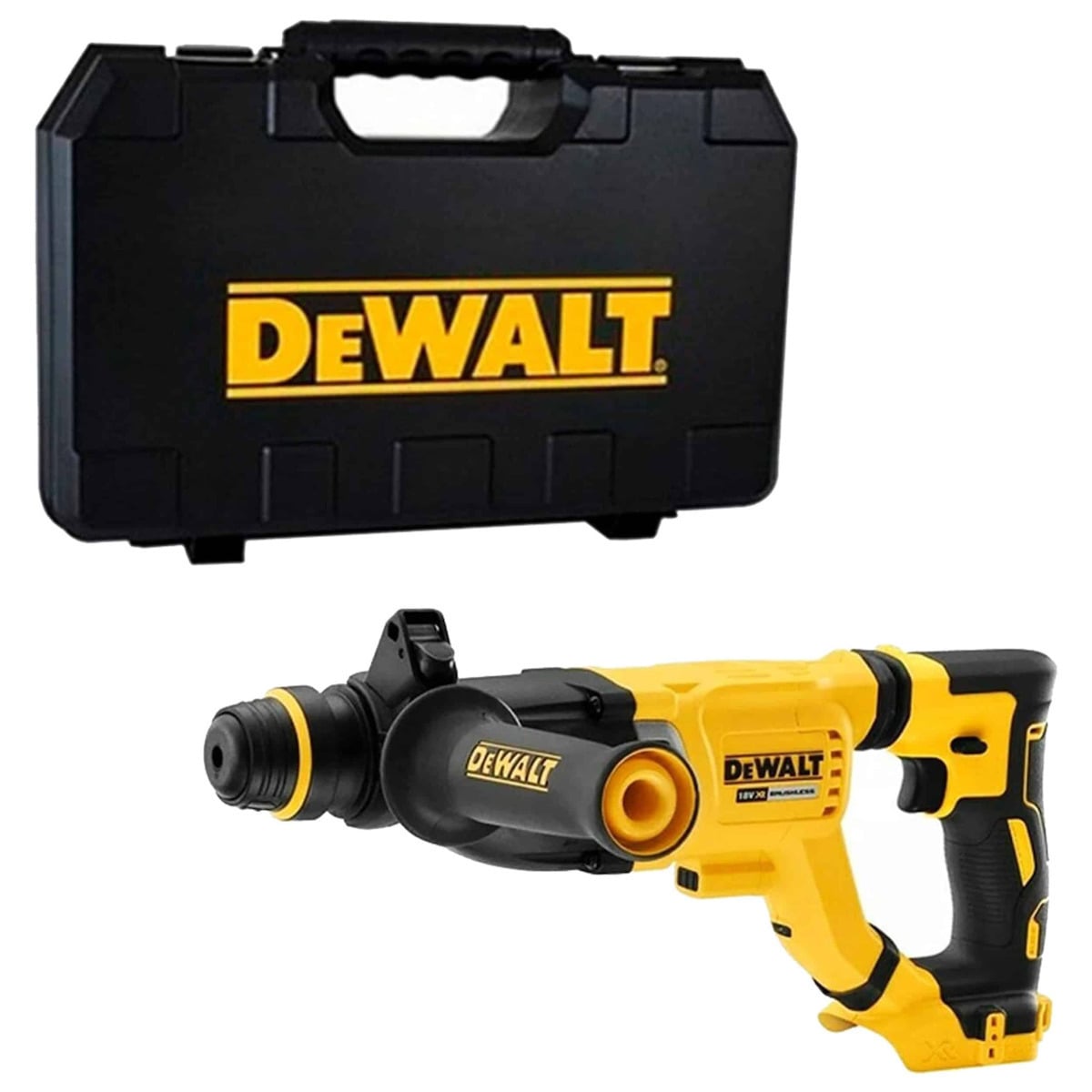 Dewalt DCH263NK Κρουστικό Σκαπτικό Μπαταρίας 3J Brushless 18V SDS-Plus Solo με Βαλίτσα