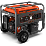 TURBO Γεννήτρια βενζίνης 7500W 16.0Hp 8.75kVA τροχήλατη GE9000