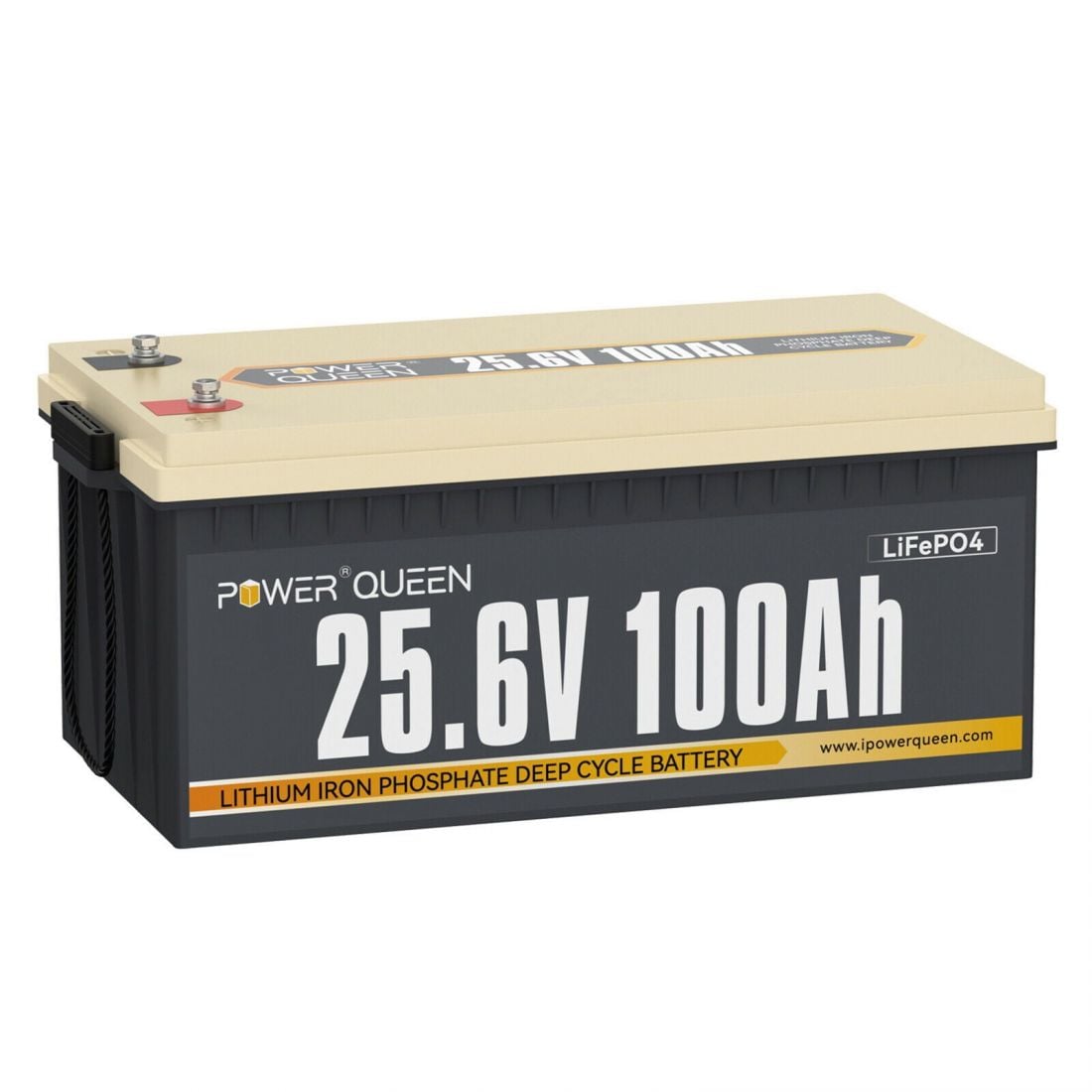 Μπαταρία Λιθίου Power Queen Life PREMIUM Po4 25.6V 100Ah