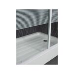 SANITEC A913N Ευθύγραμμη Ακρυλική Ντουζιέρα 120x80cm