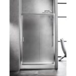 Sanitec AW140F Διαχωριστικό Ντουζιέρας με Ανοιγόμενη Πόρτα Frosted 140x180cm