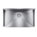 Sanitec Stainless Steel Sinks 11906 Υποκαθήμενος Ανοξείδωτος Νεροχύτης 80cm
