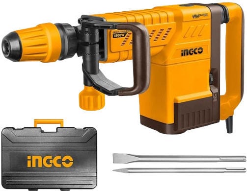 Ingco Κρουστικό Σκαπτικό Πιστολέτο Ρεύματος 1500W με Υποδοχή SDS Max